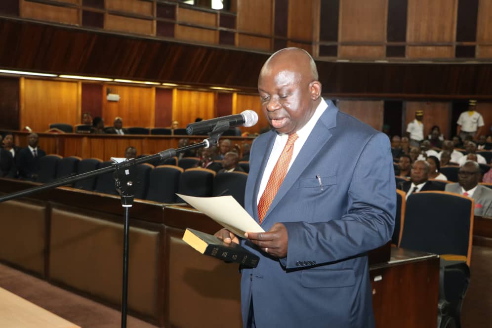 Swearing In of Acting President of National Industrial Court of Nigeria